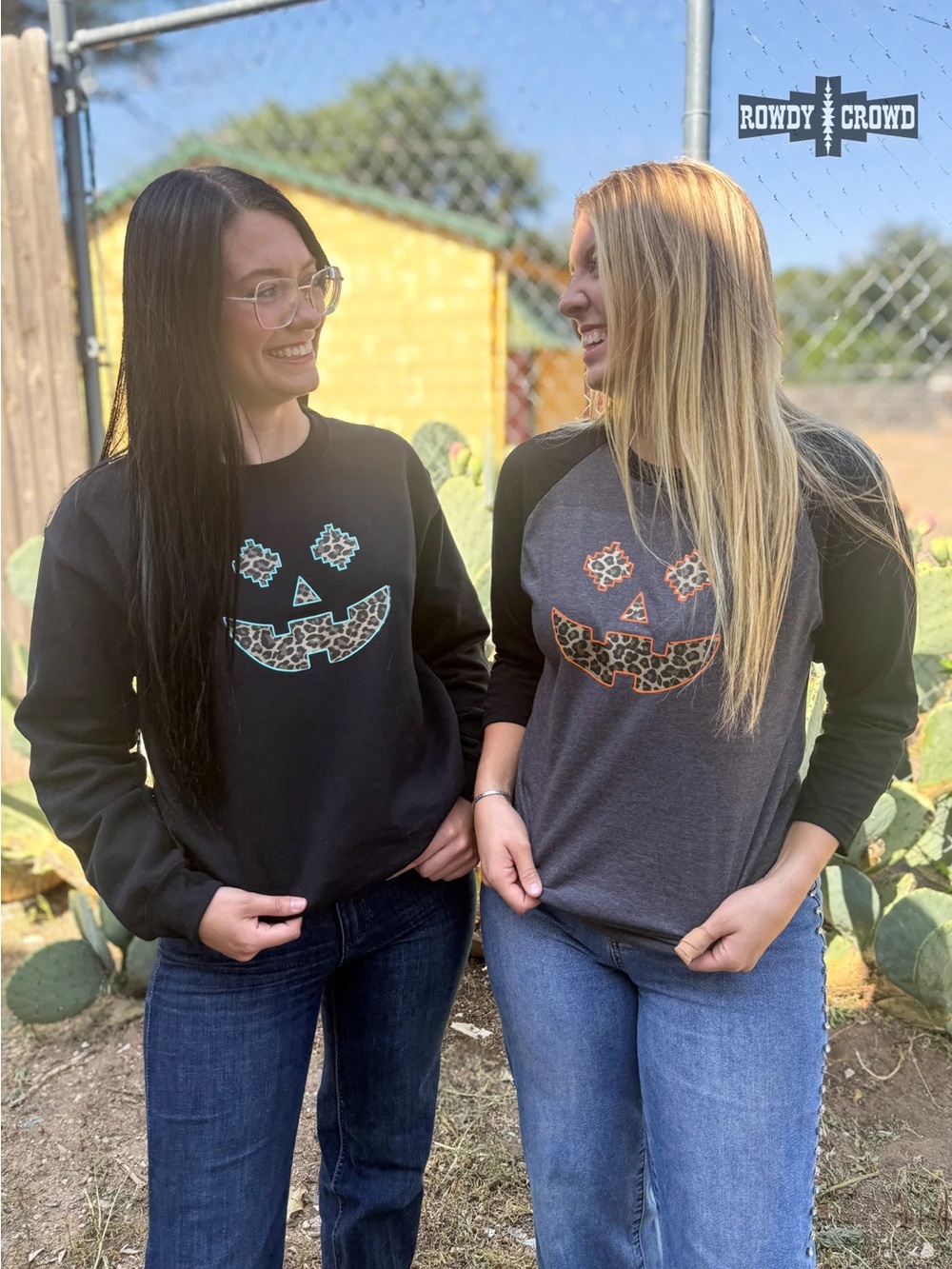 Howdy Halloween Raglan Top - Picture 4 of 4
